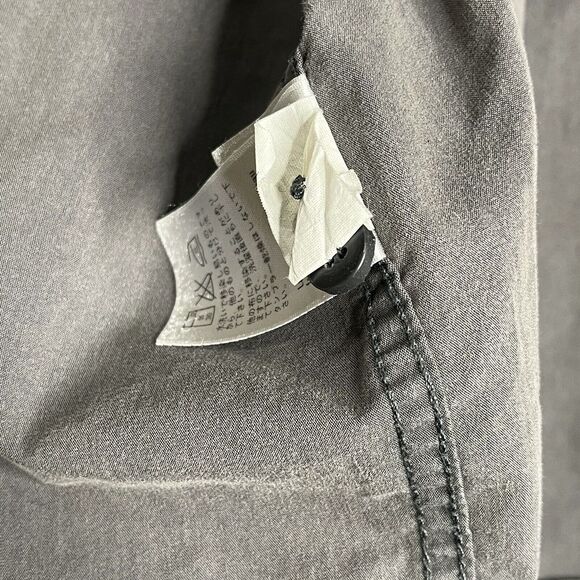 Eddie Bauer Legend McNary Button Up Shirt Men's XL Vented Solid Gray Pocketed - Picture 12 of 12